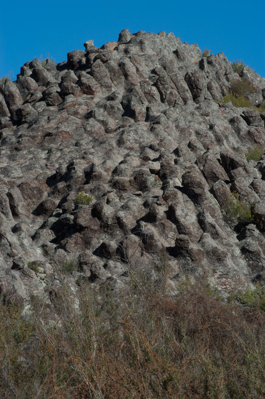 Rock cairn in Devil's Hole